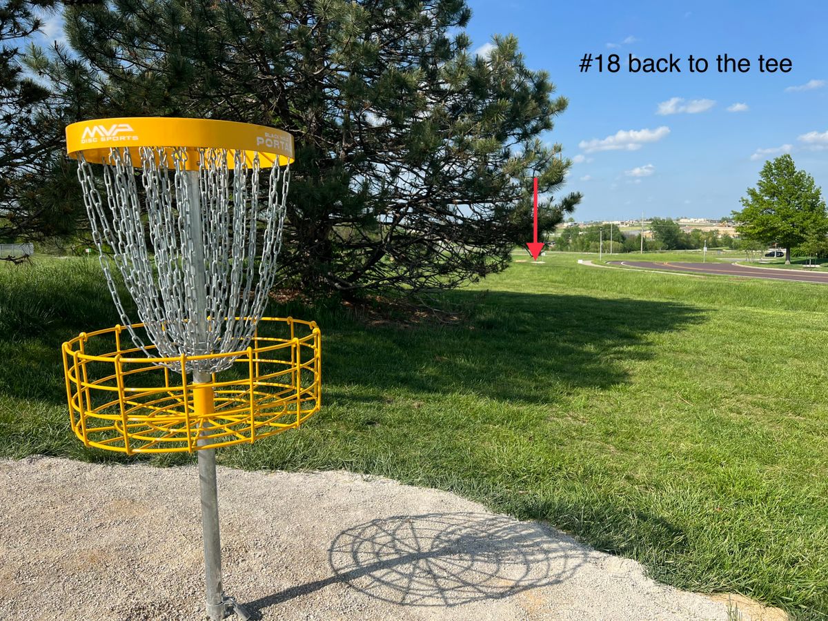 #18 - basket to tee