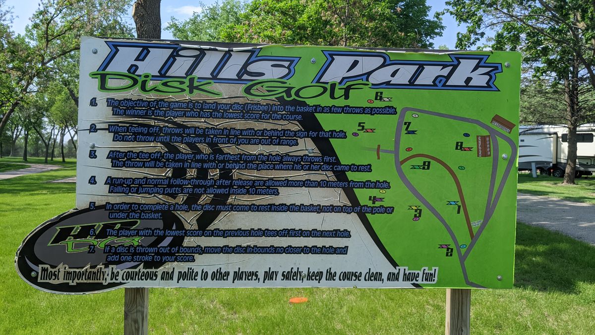 Hills Park Disc Golf Course