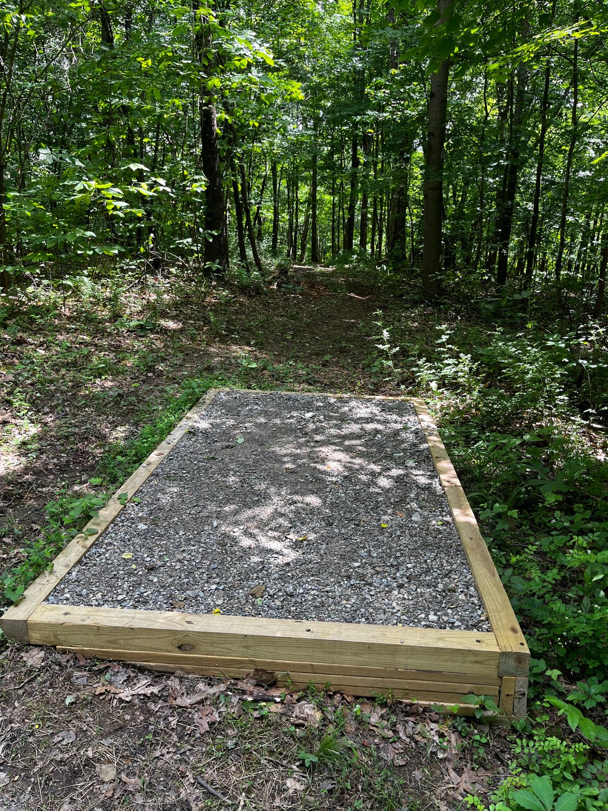 Hole 11 from tee pad