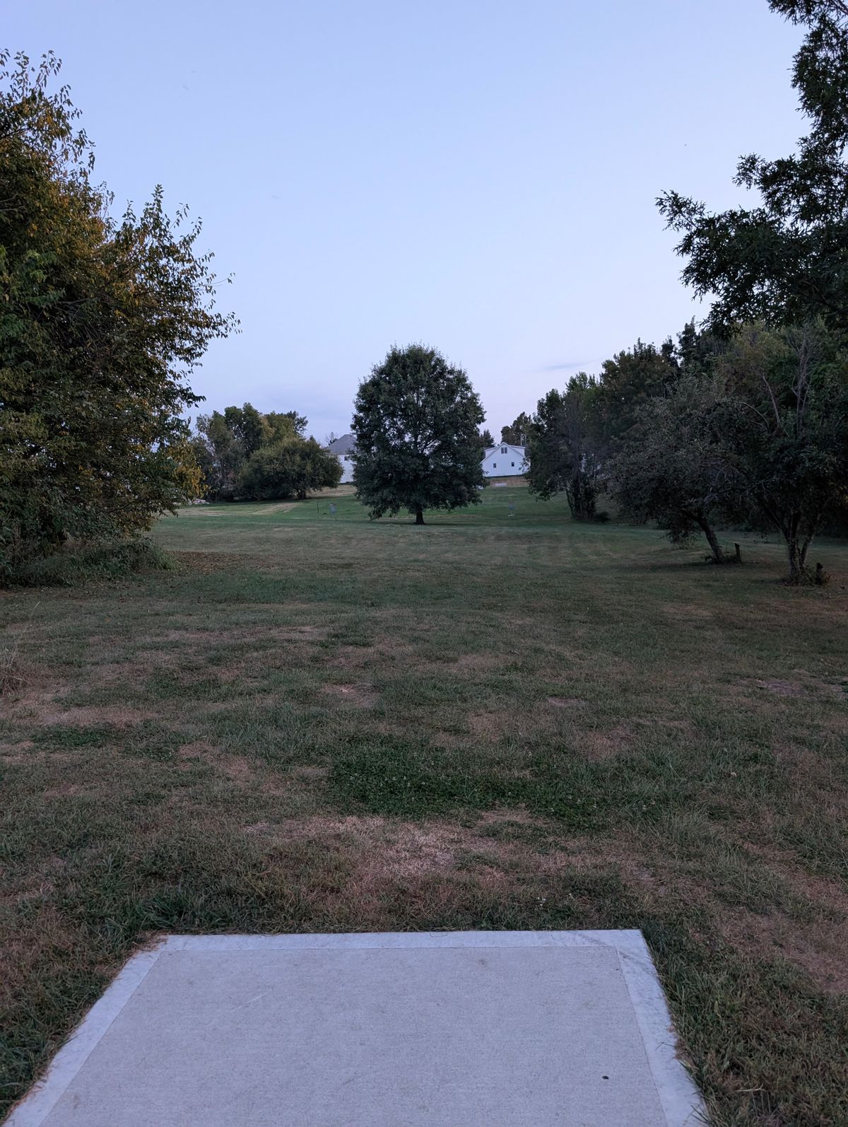 Hole #5 tee pad