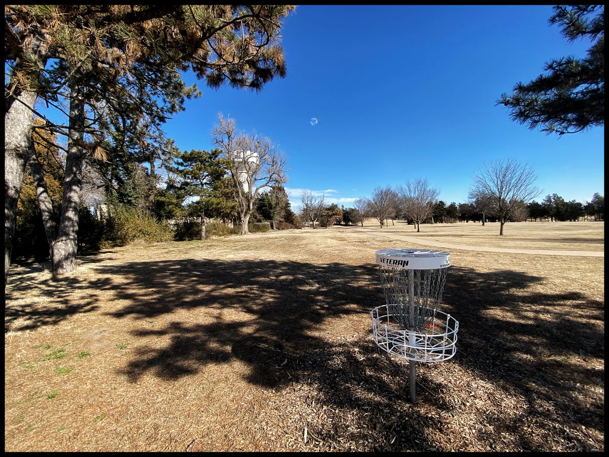 #8 green looking back at the Tee