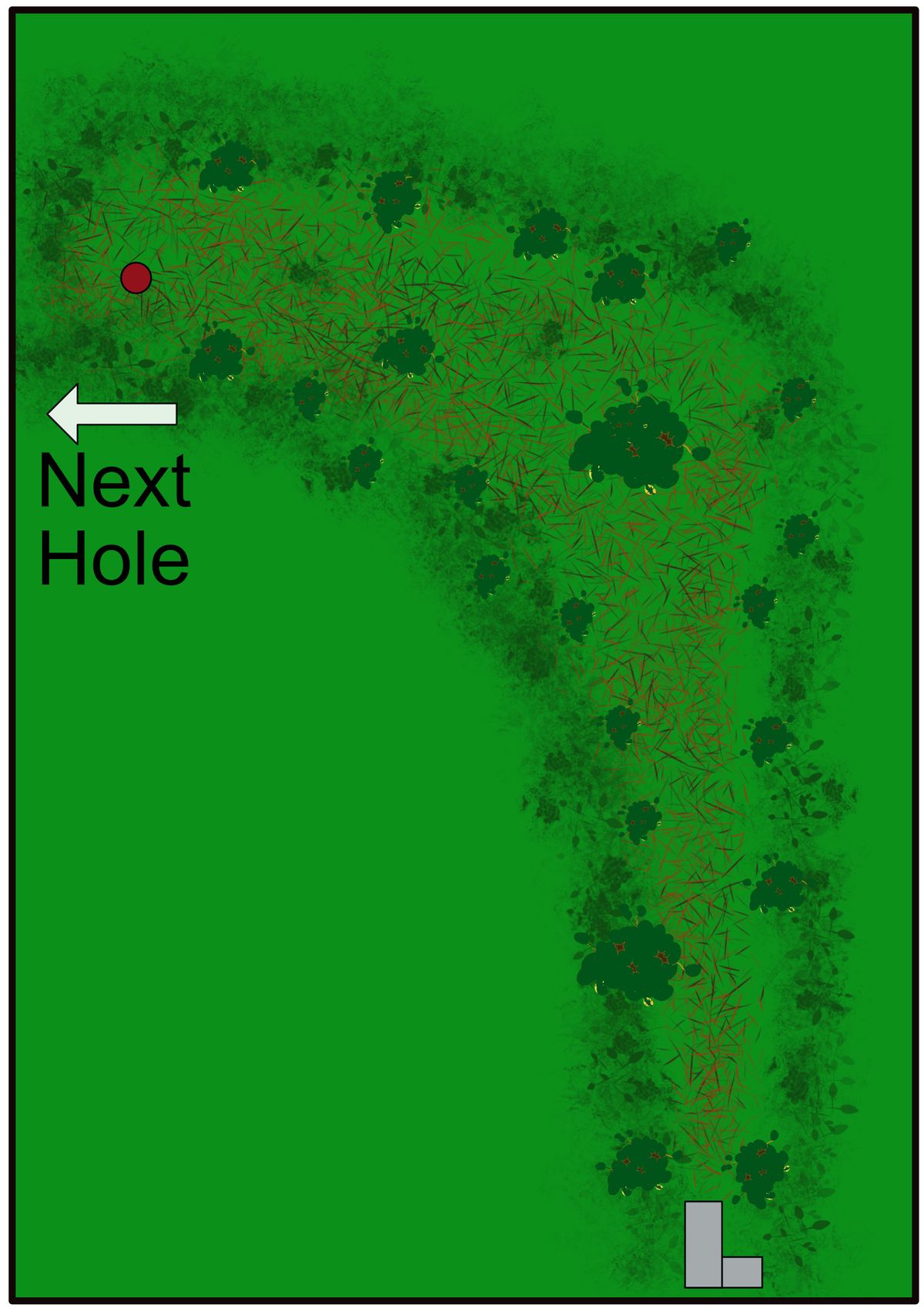 Hole 7 Map