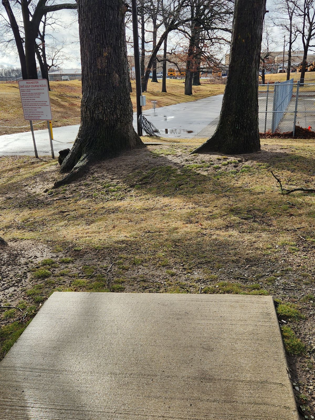 Tee sign missing for Basket 01 as of 05/31/2023.