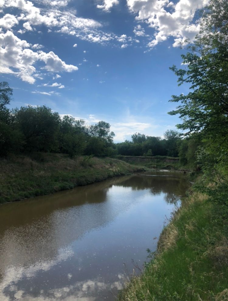 Course View of Knife River