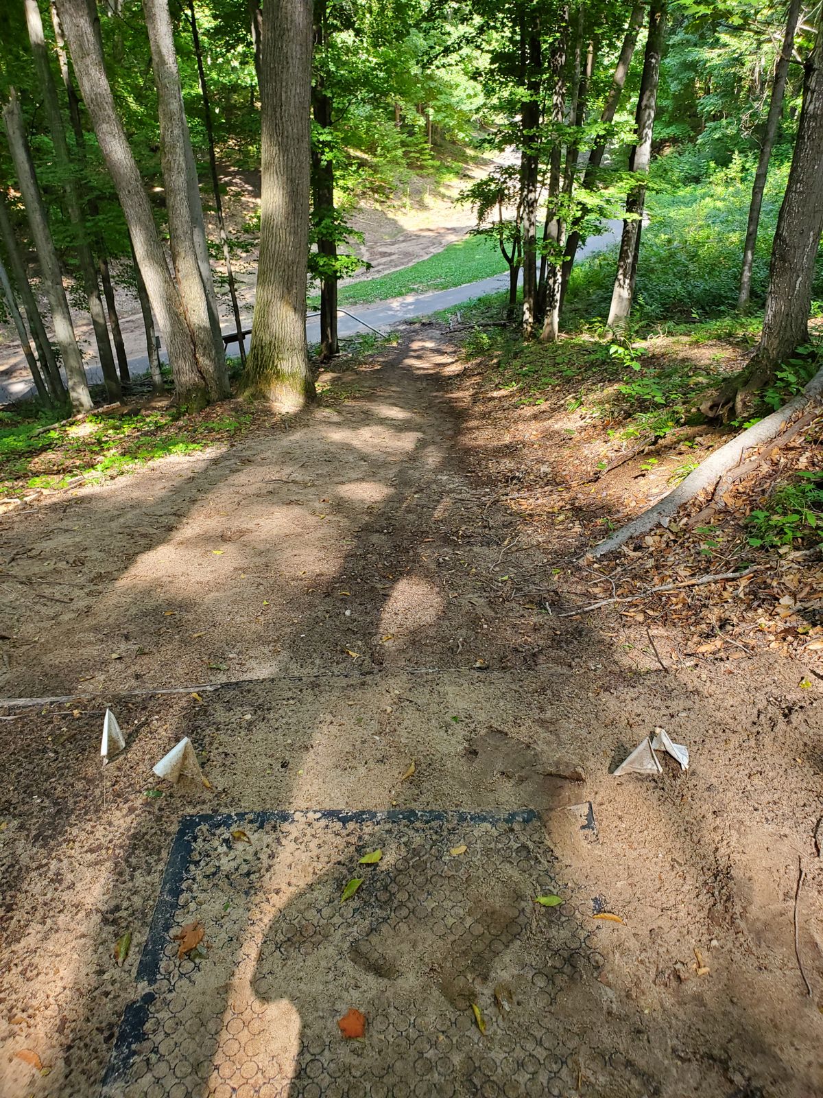 Hole 10 tee pad