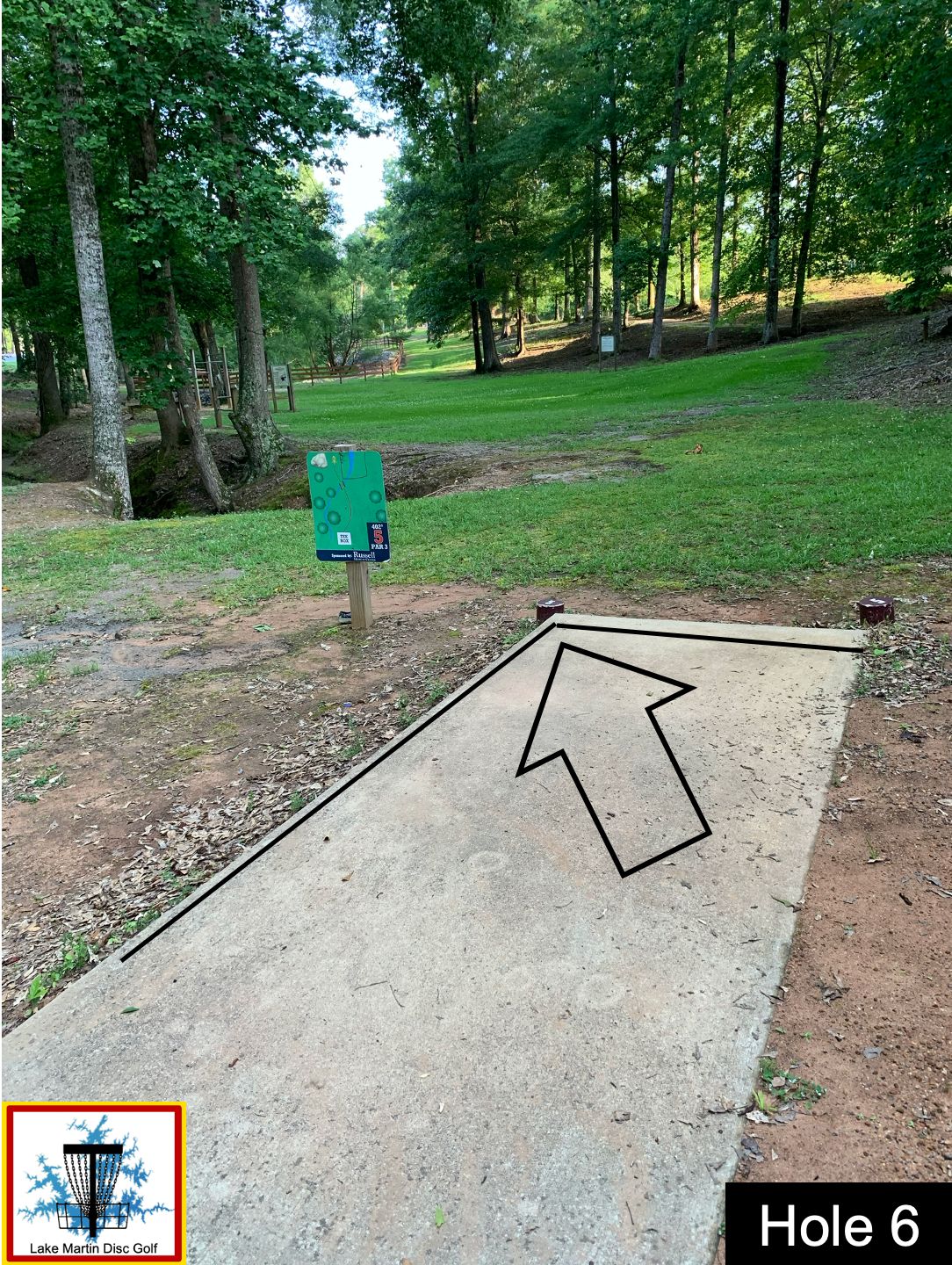 8 hole course hole 5