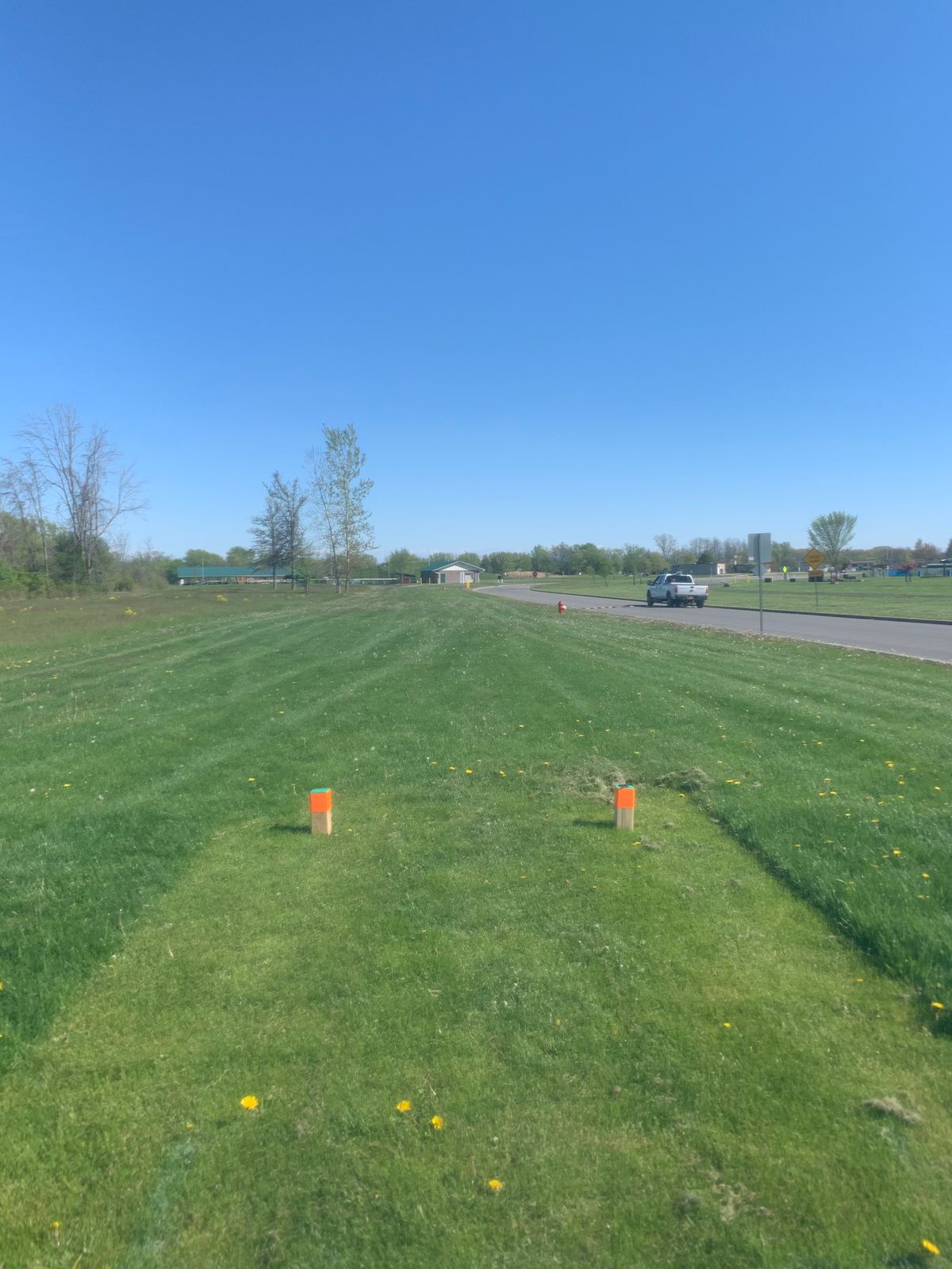 Hole 9 tee box