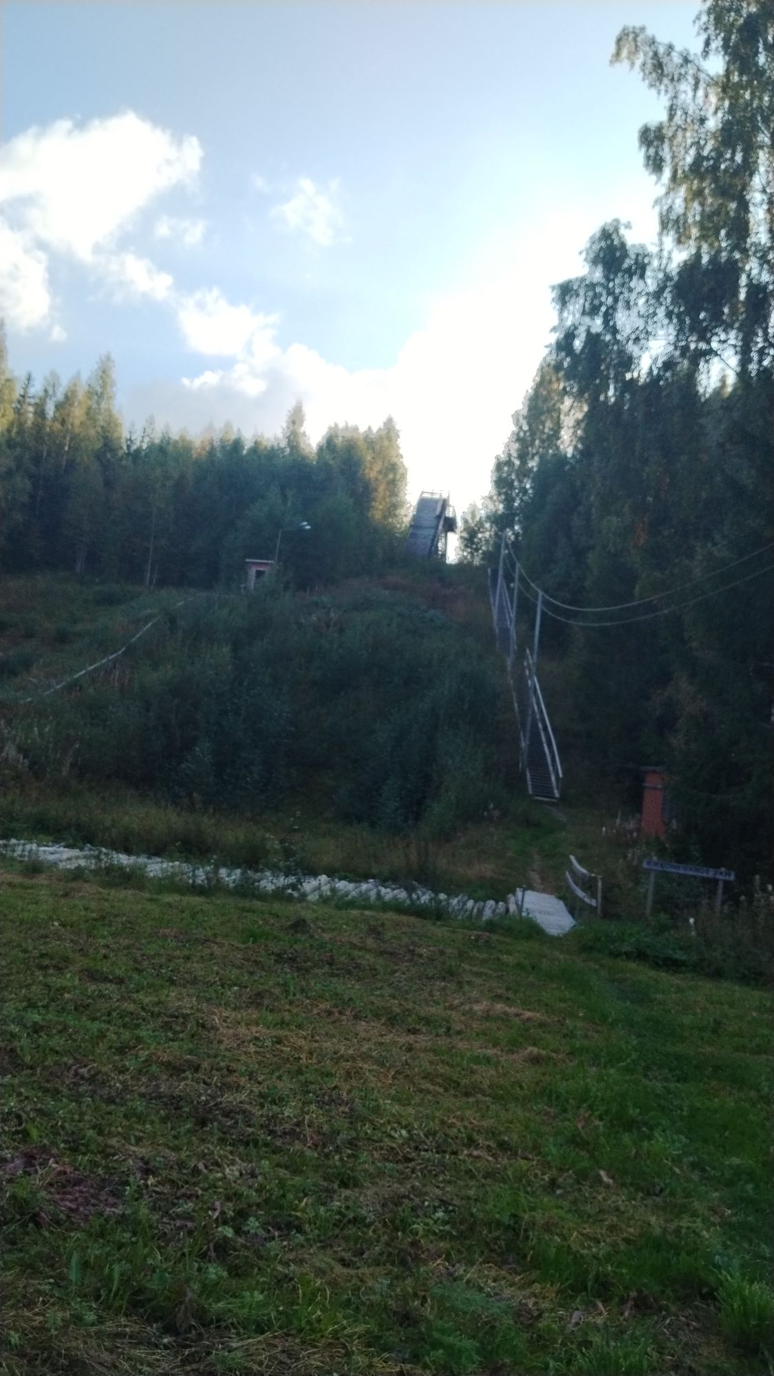 16väylä kannattaa heittää mandoon muuten kiekko 1,5m korkeessa pusikossa 😖