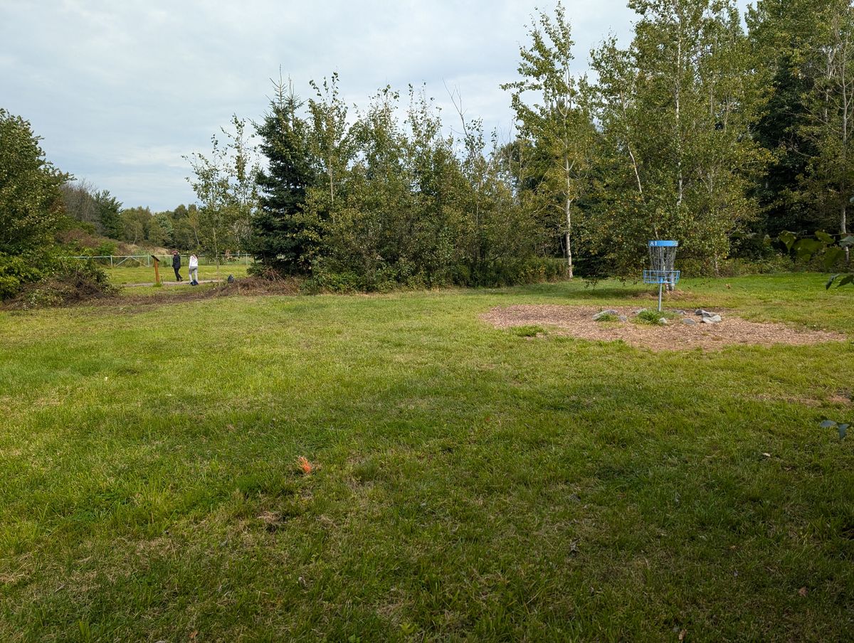 Circle #1 with new passage directly to short tee #2...
