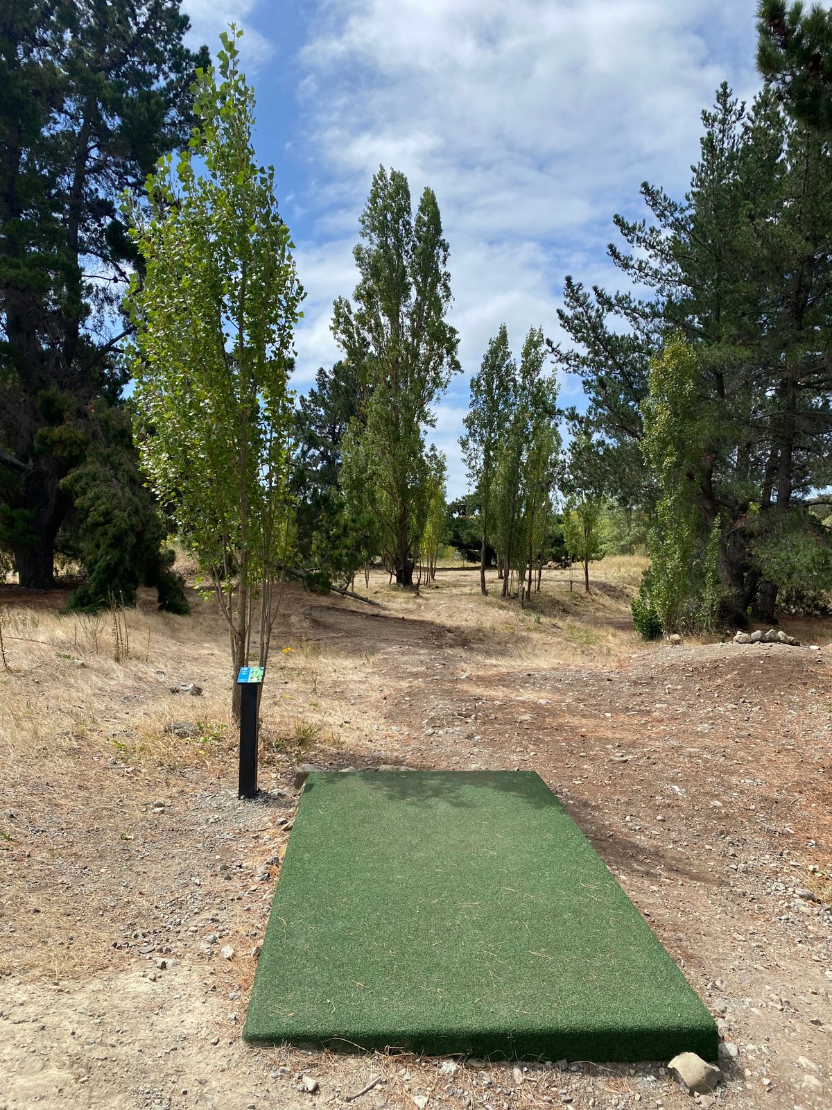 Hole 5 tee pad