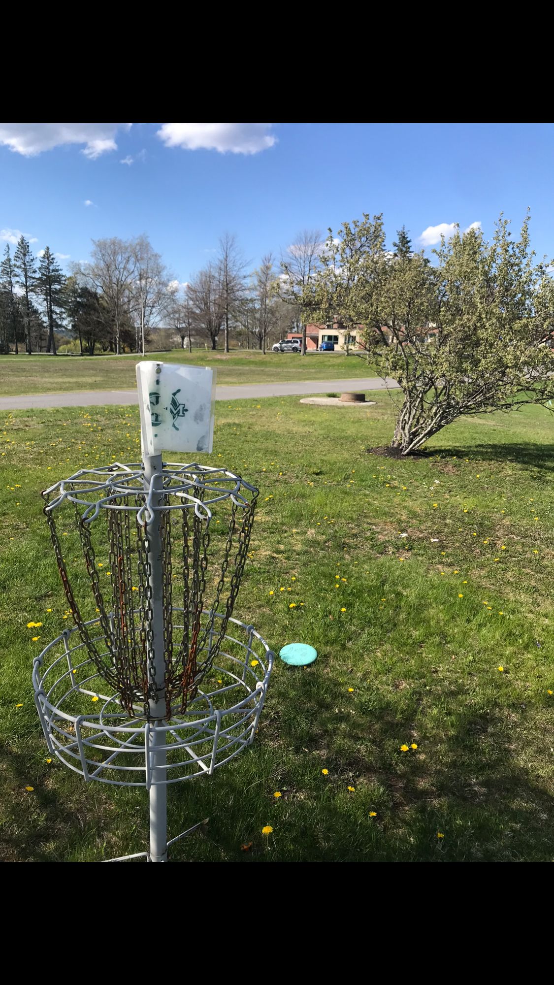 Hole 3 Tee off behind hole 2