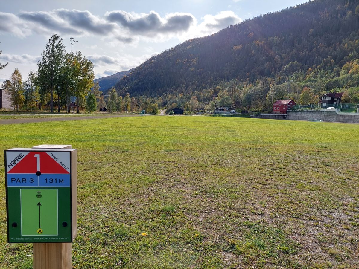 First tee located on the sports field