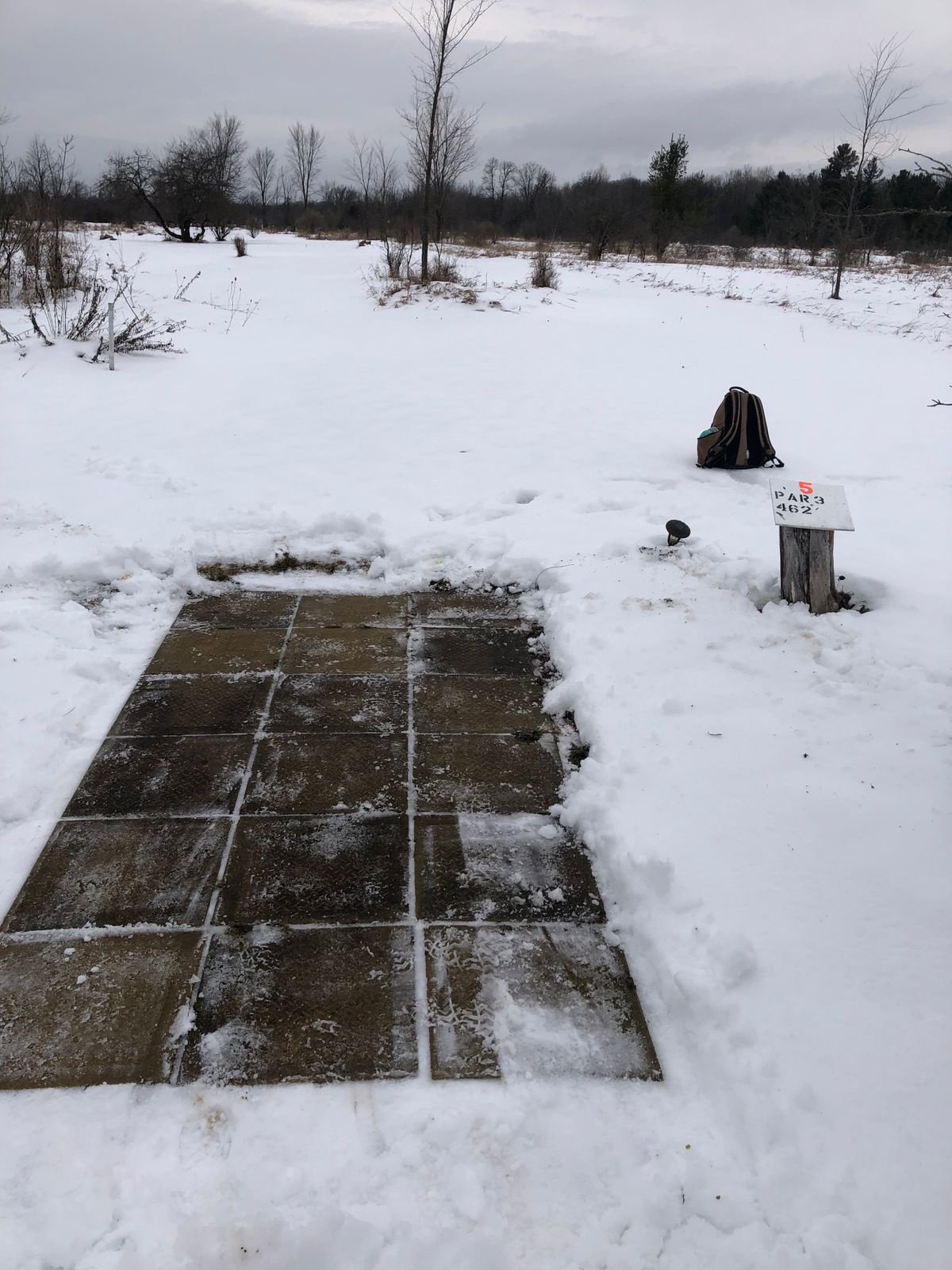 Hole 5 blue tee