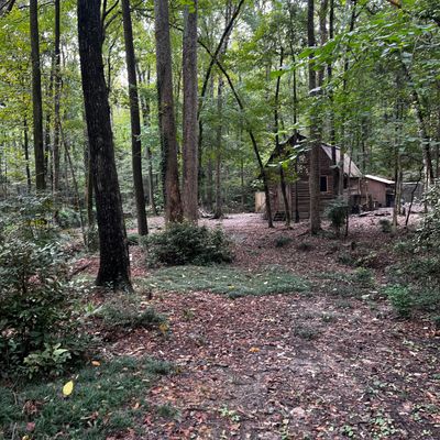 Looking down the most reused fairway on the course