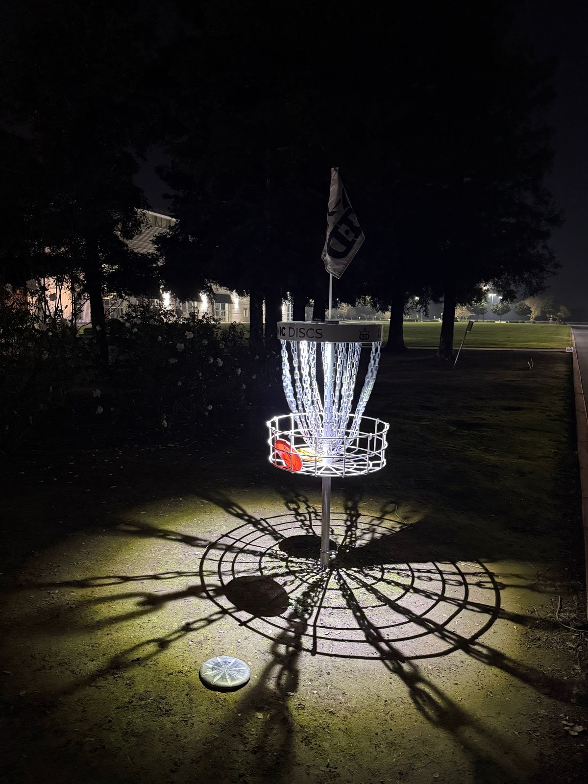 Nice safe place for a Glow round. Hole #9