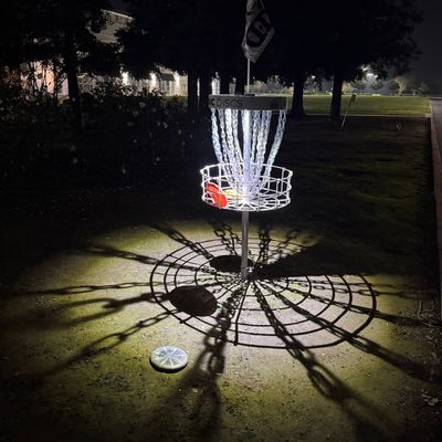 Nice safe place for a Glow round. Hole #9