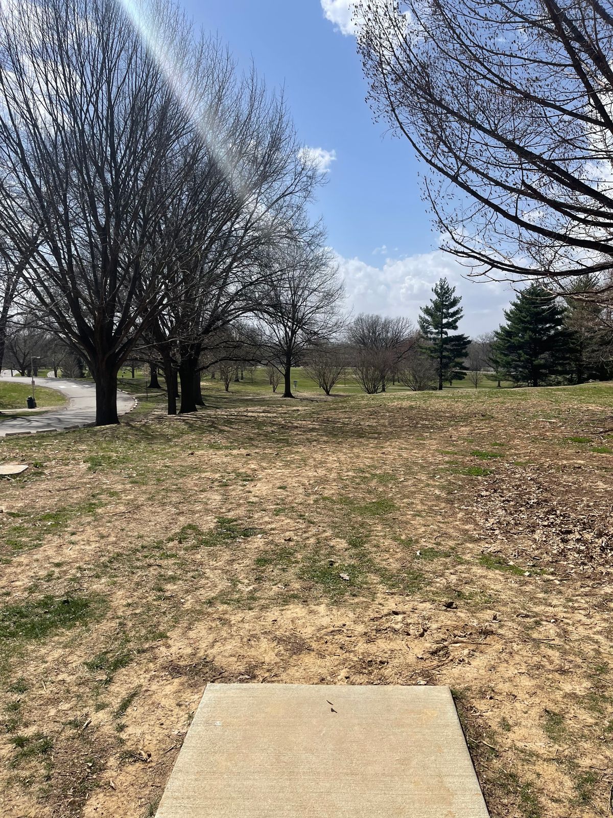 Hole 1 from the tee