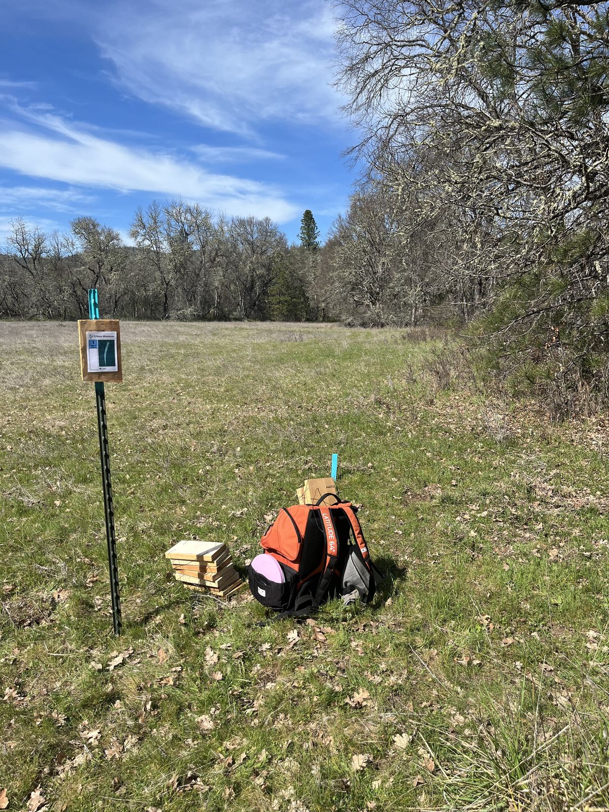 Tee Box 1 for "Buck 9"