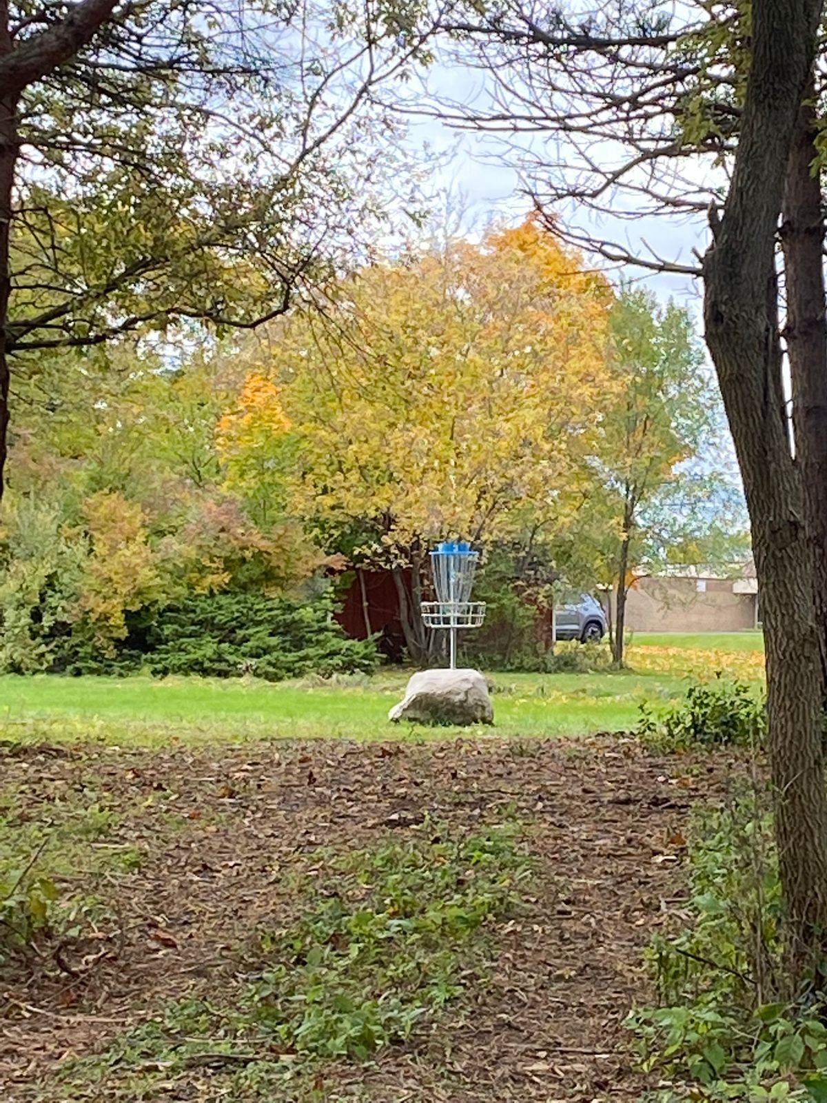 Zoom in of Hole 3 Basket