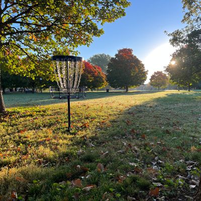 Sunrise on hole 1