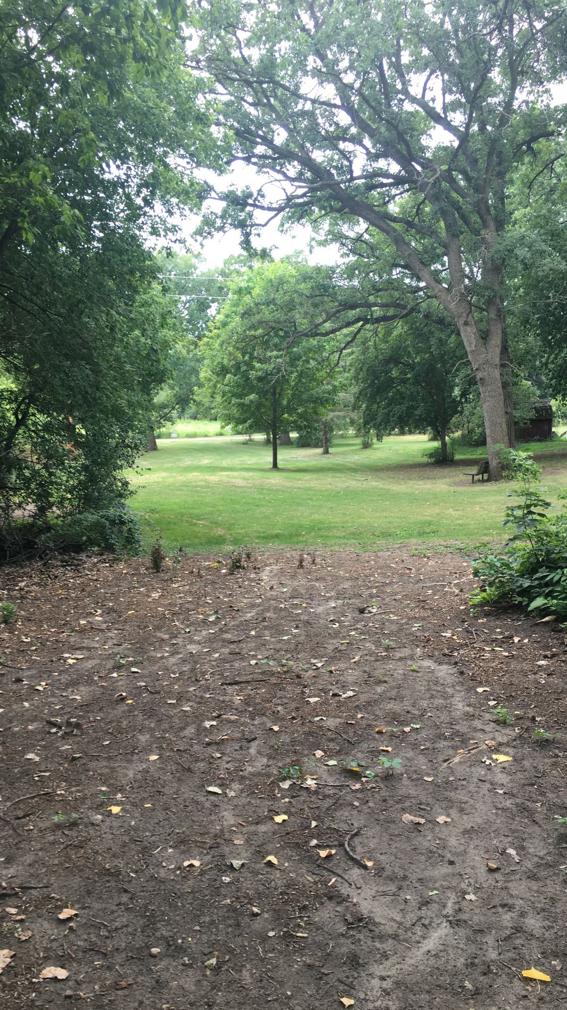Hole 9 fairway