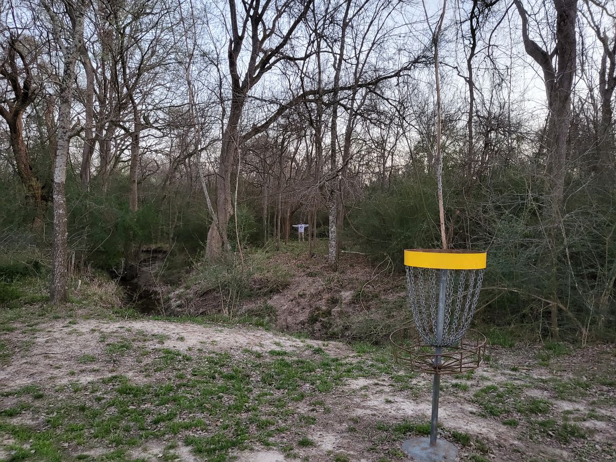 Hole 16 short basket but zoom in to see new positioning
