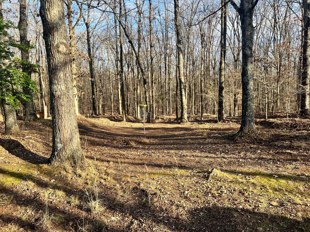 Hole 10 Green cleaned up and now elevated.