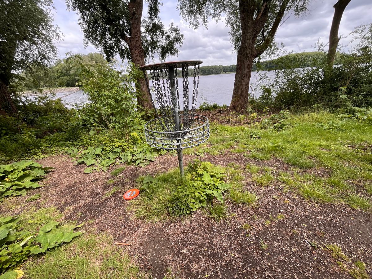 Hole 17 basket