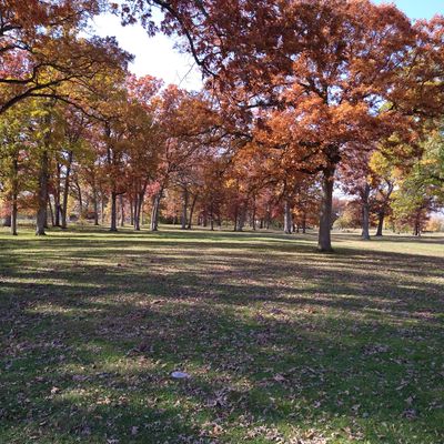 Hole 10 from the short tee pad