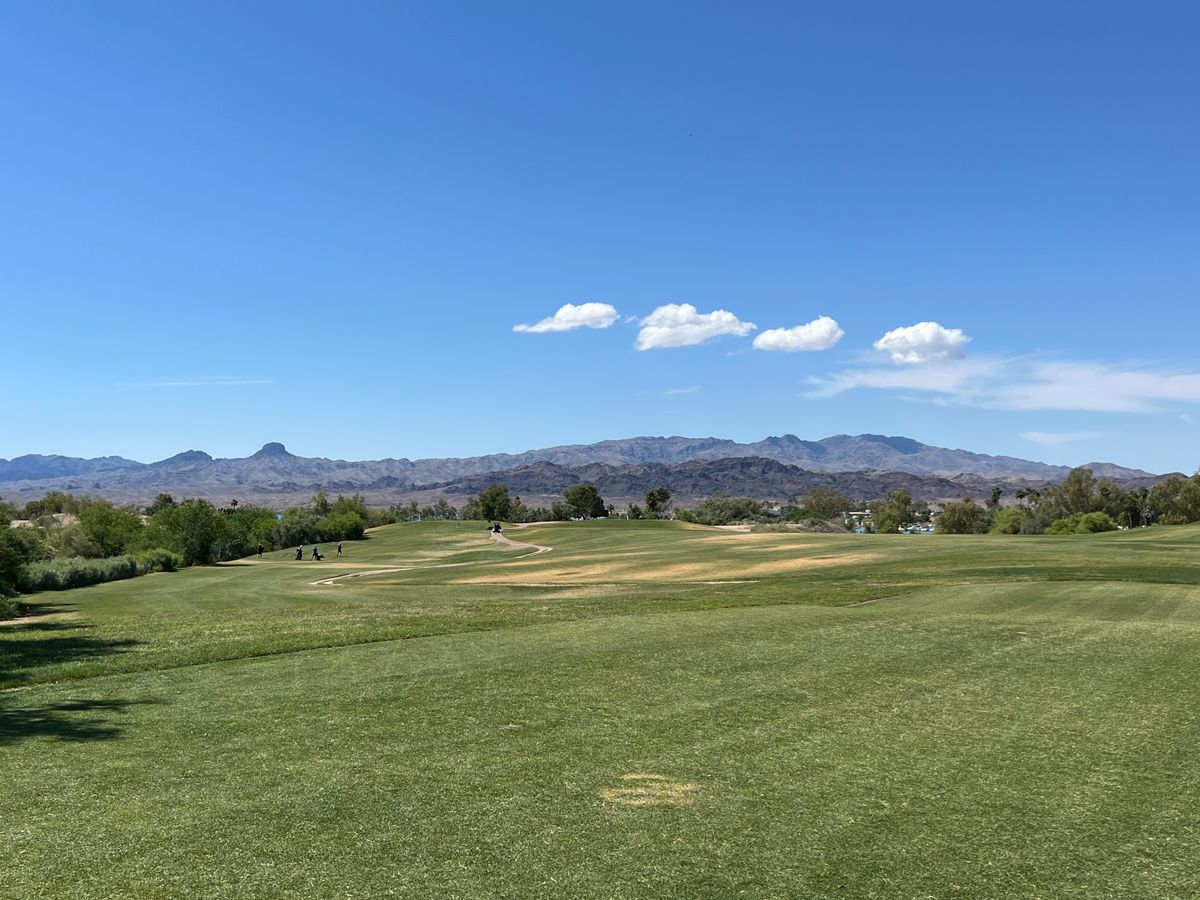 One of the great views to be had at the course.