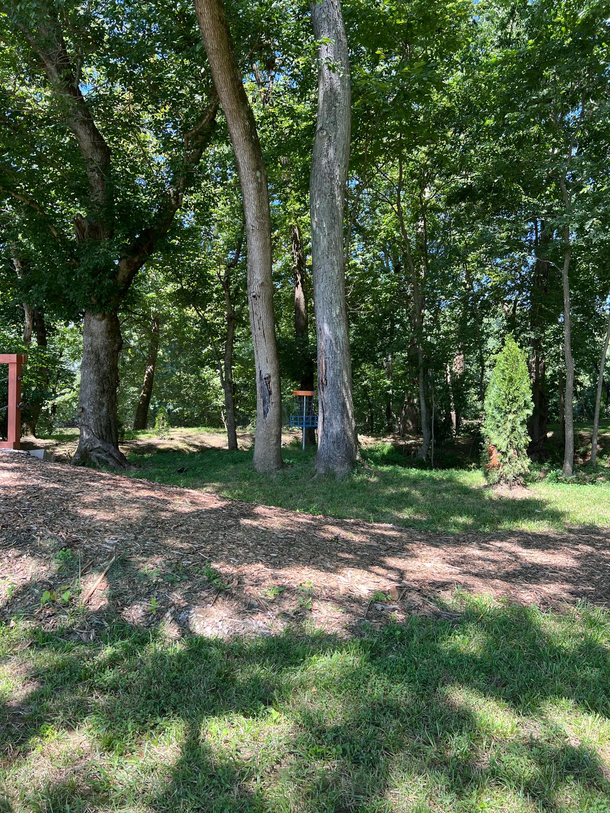 Hole 16 basket