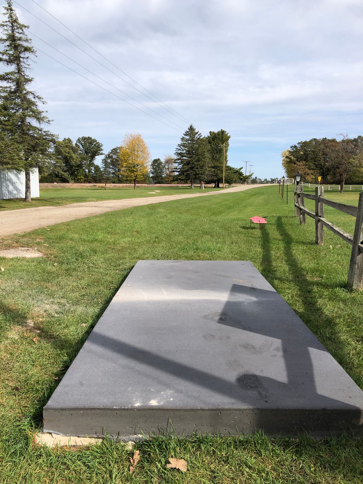 Hole # 1 Tee pad