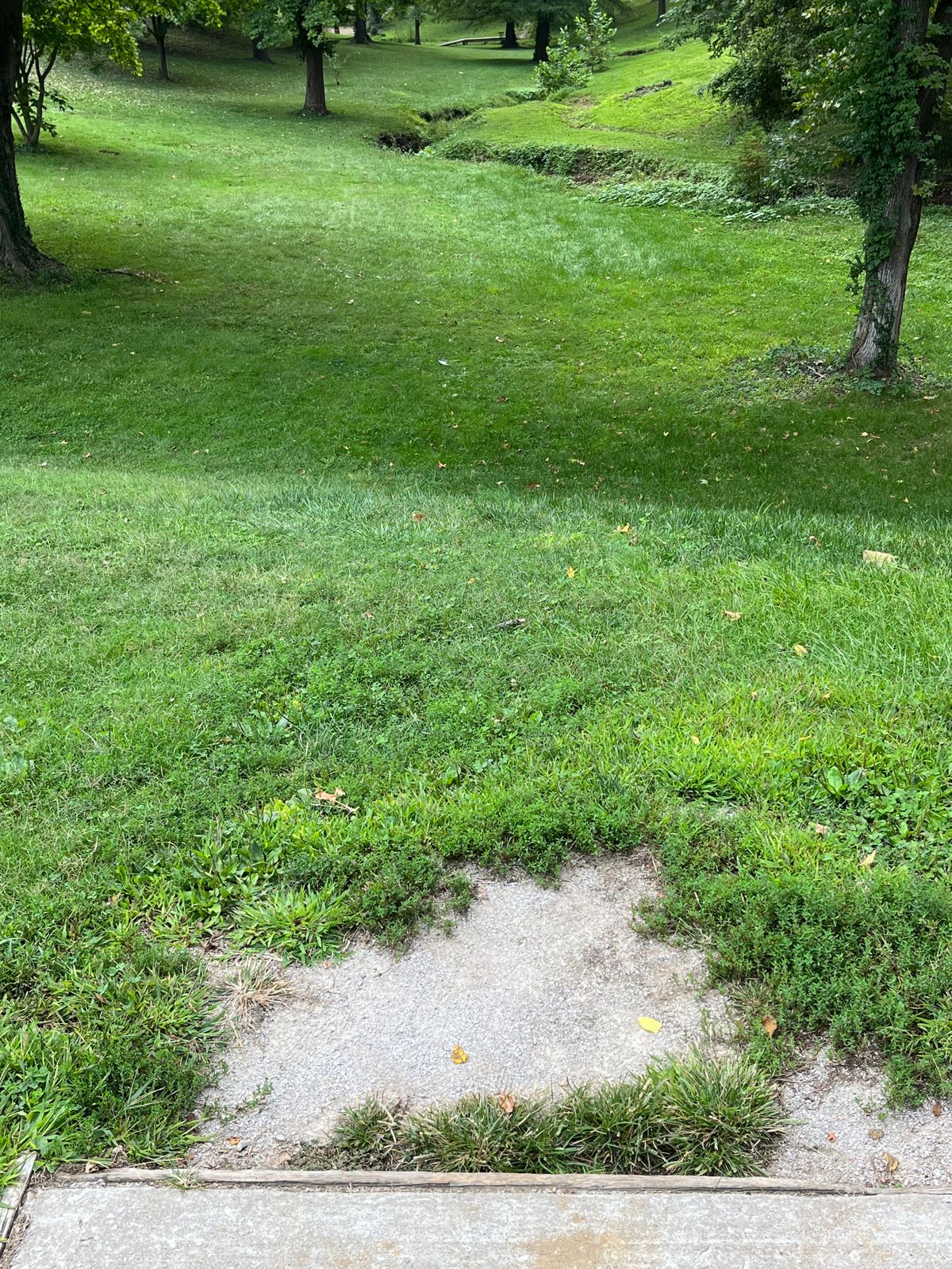 3 tee into mild valley.  4 returns on slope to the right.