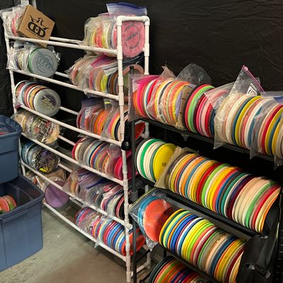 One rack at a time.. we’re getting organized and ready to let our inventory fly!