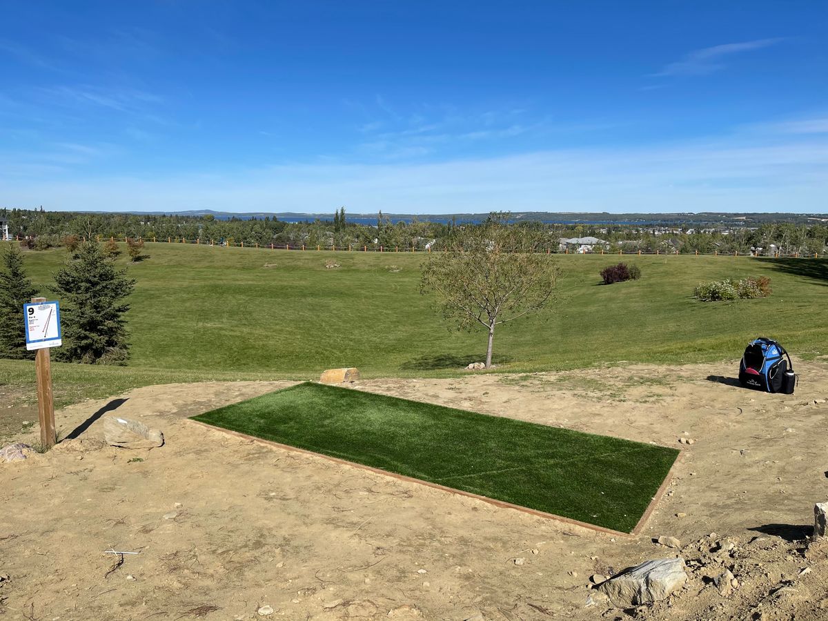 Sick new teepads for holes 5,6,9