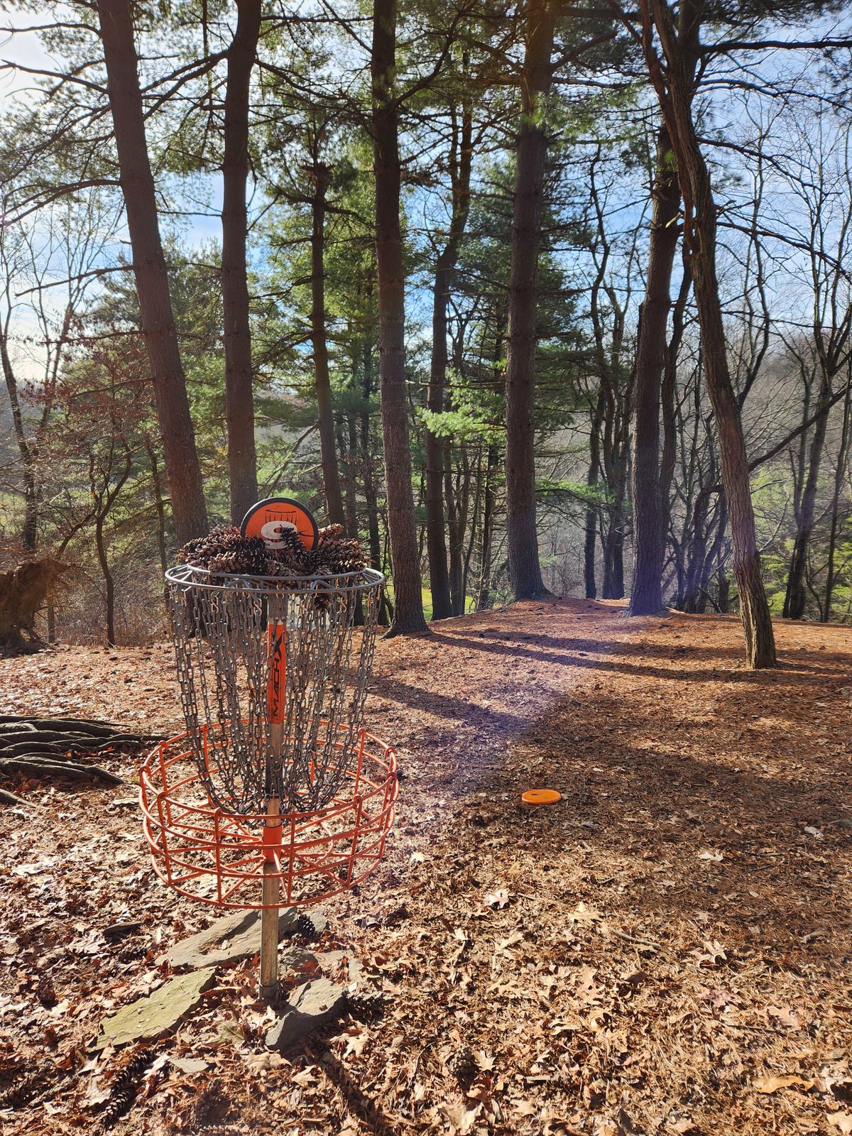 Hole 9. December 2023.