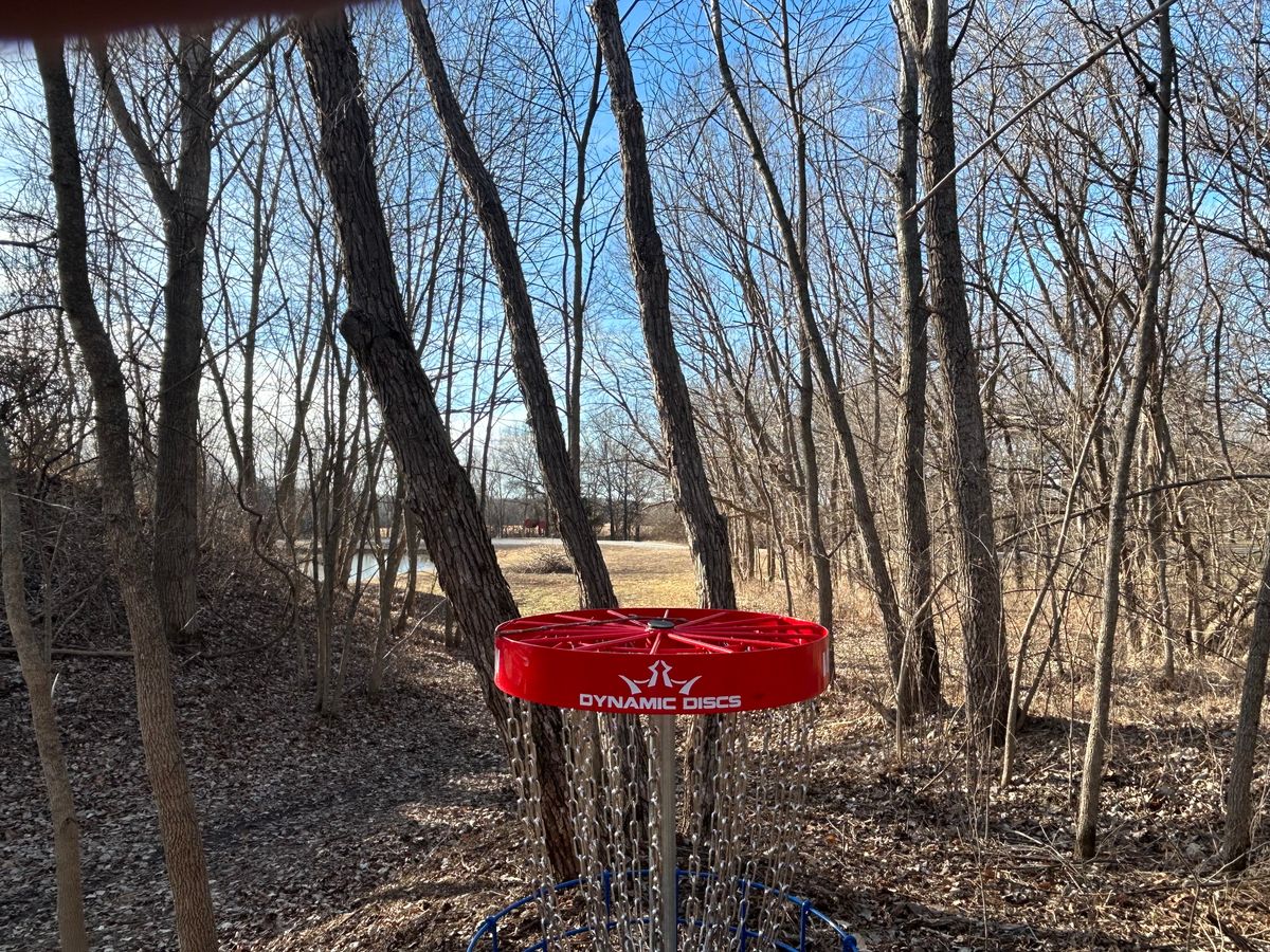 Hole #14 B Basket to Tee Pad