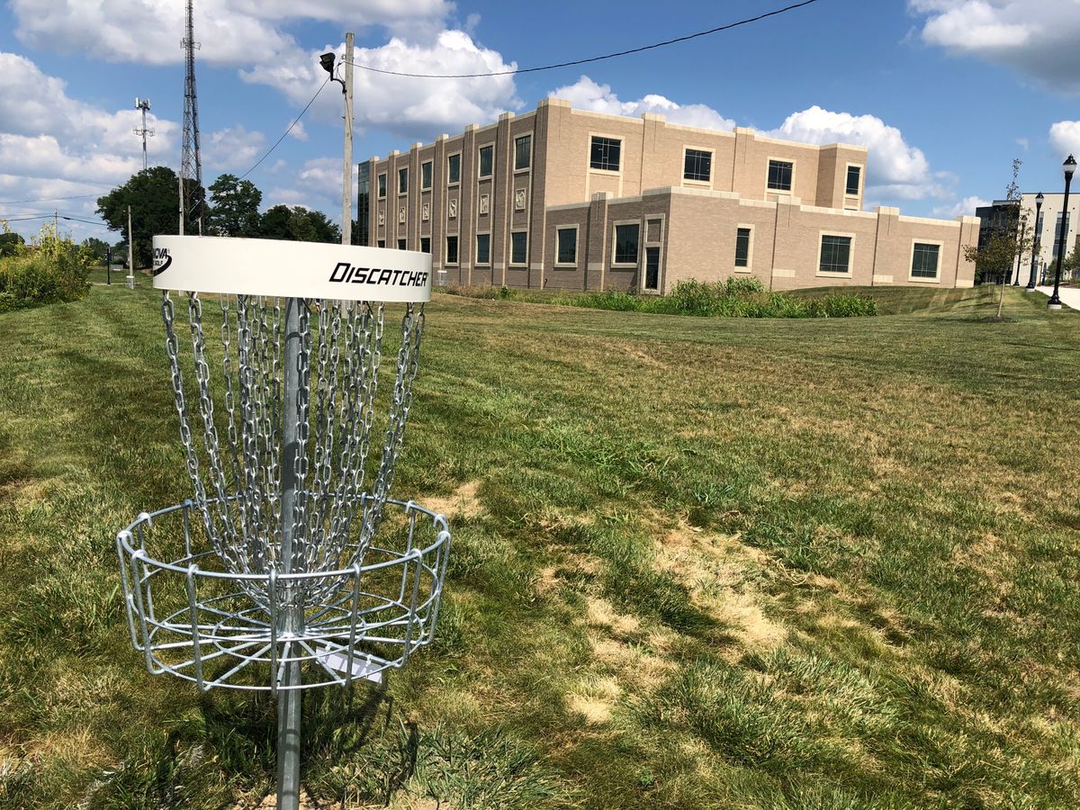 Hole 11 basket
