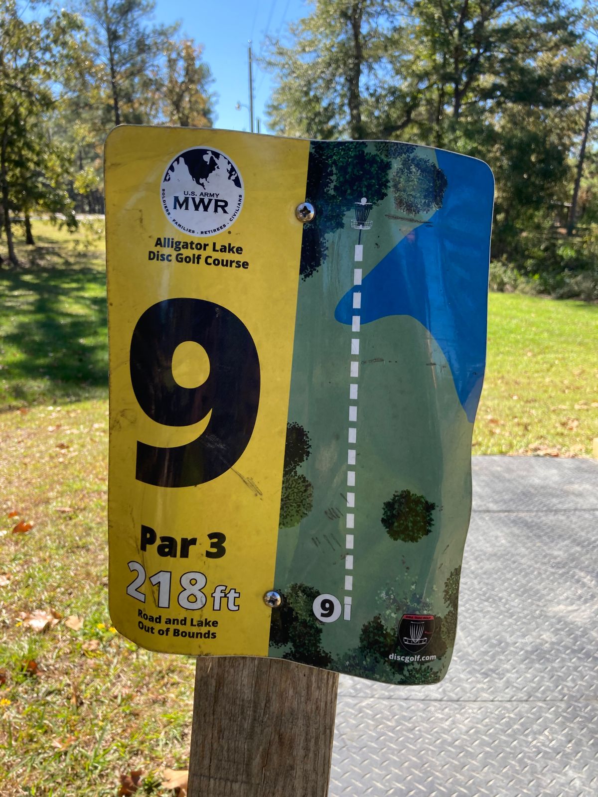 Hole 9 Layout