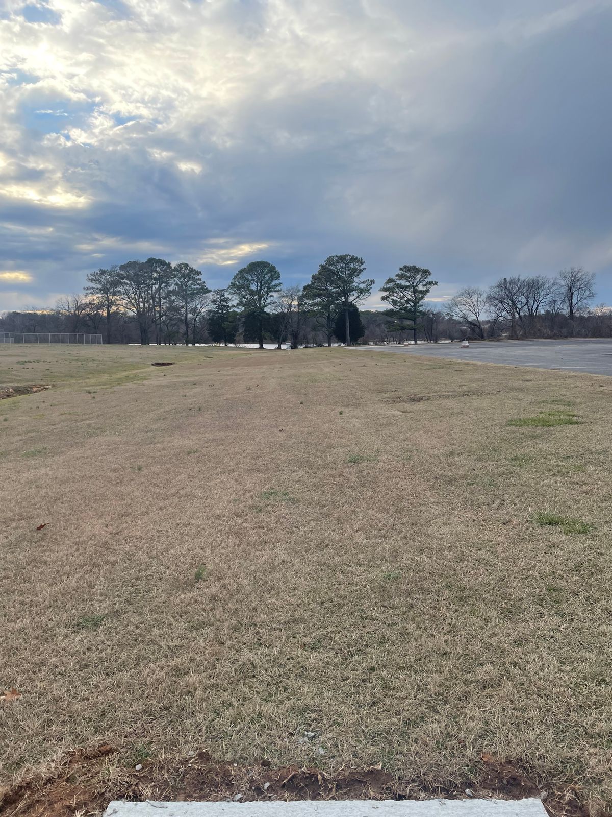 Hole 7 tee pad view