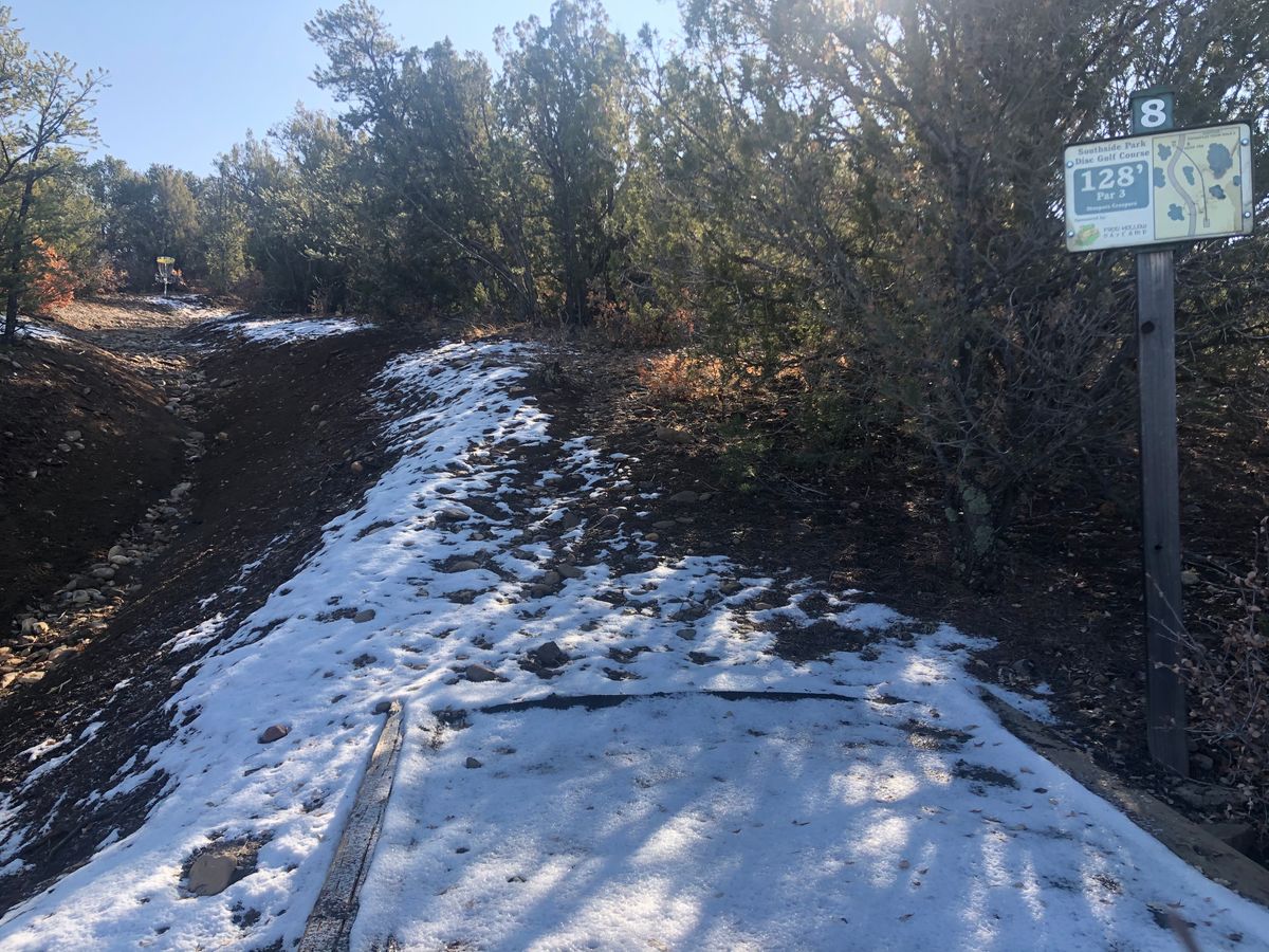 Another uphill, but short