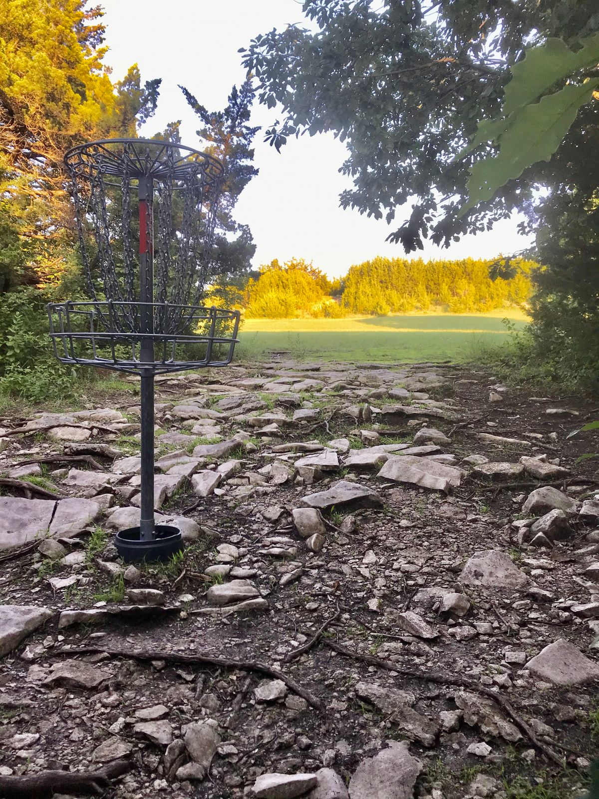 Hole 4 Basket to Tee