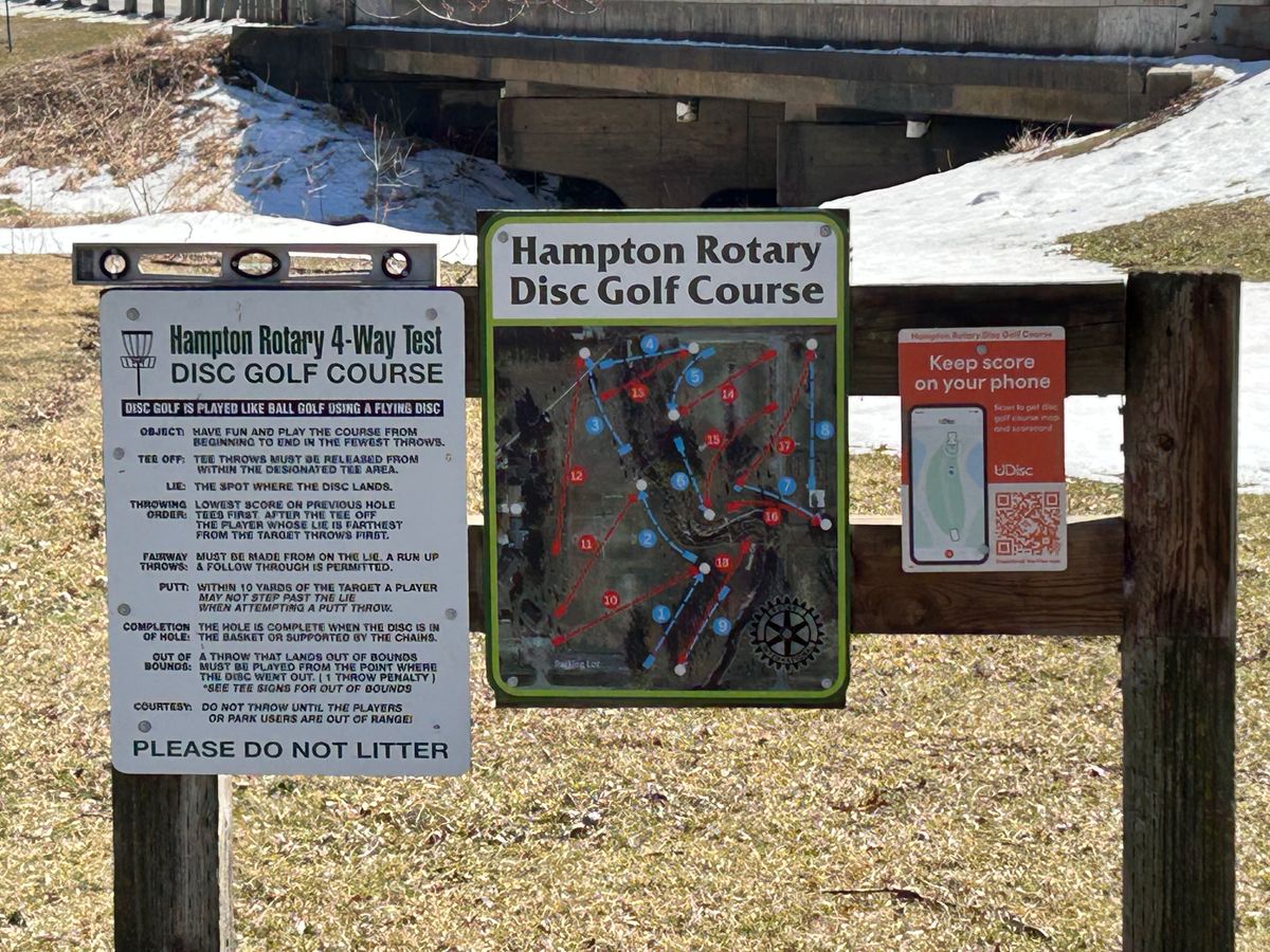 Brand new course map as of 2026