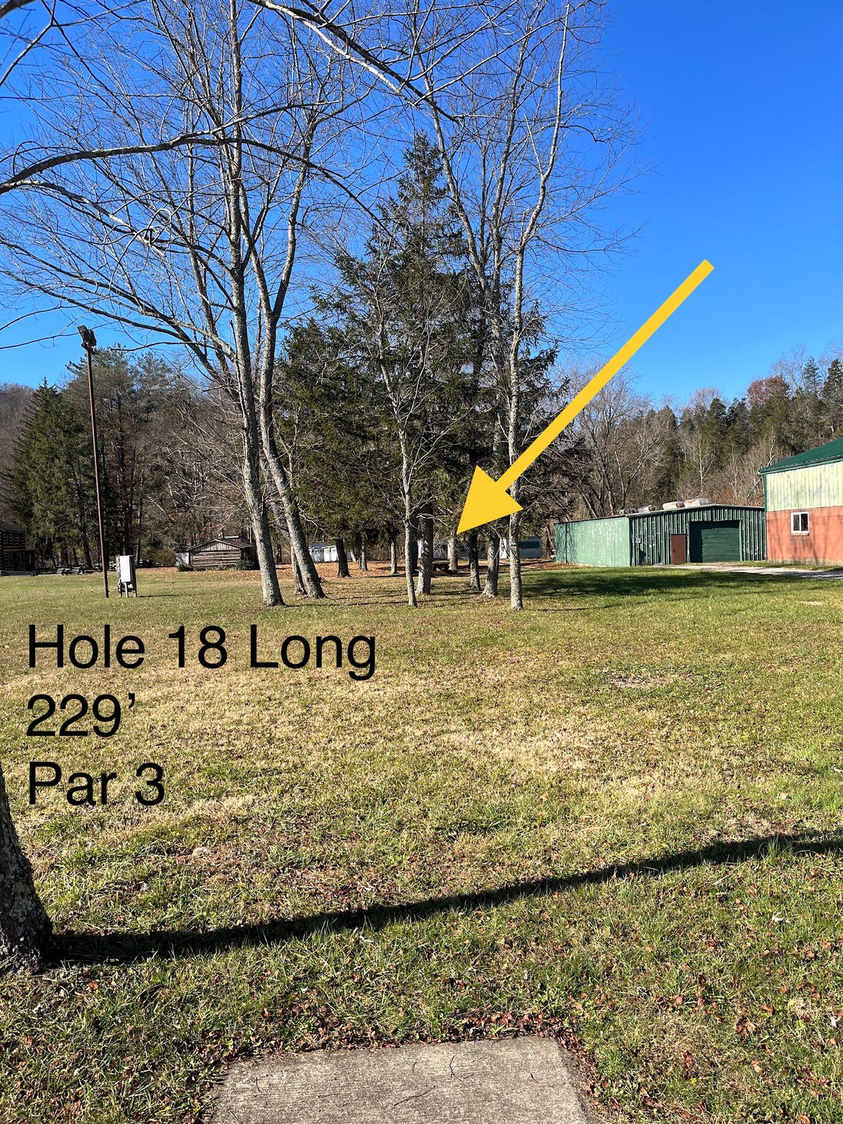 Hole 18 Long, 229’ par 3