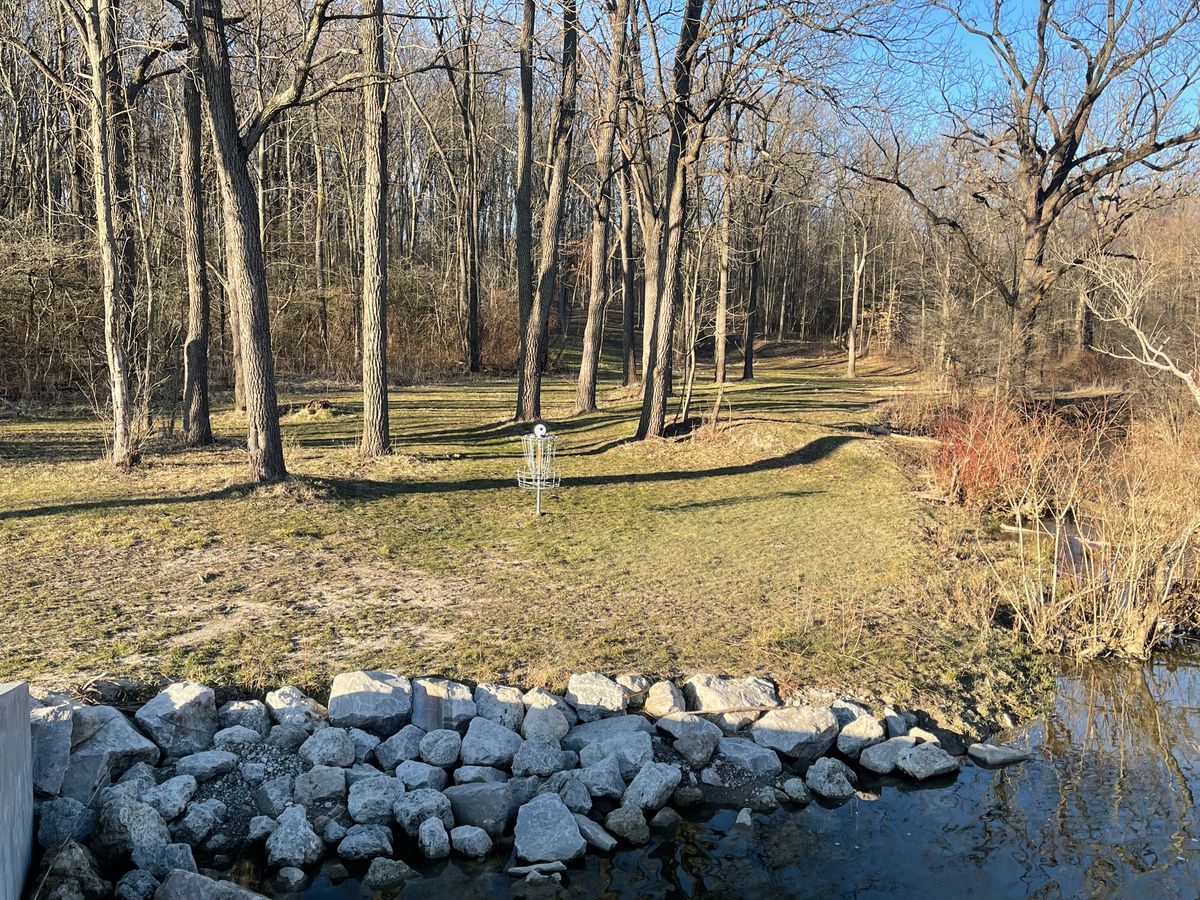 Hole 8 green