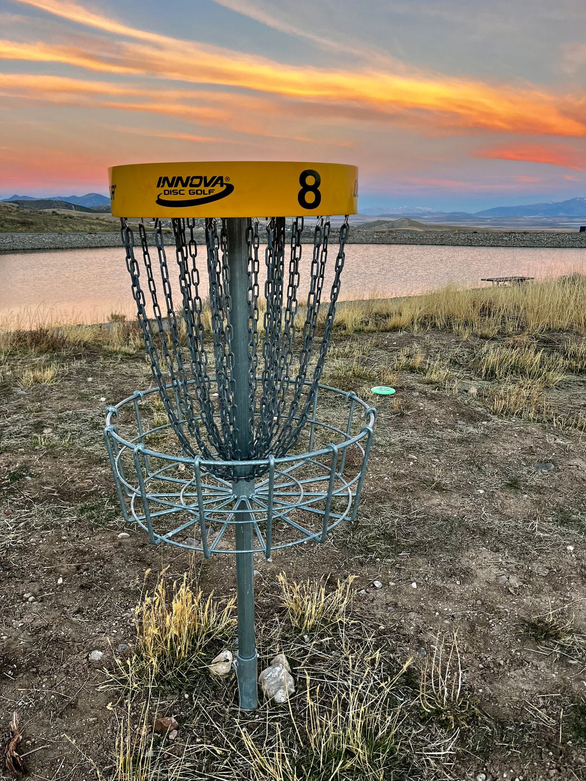 Beautiful morning for disc.
