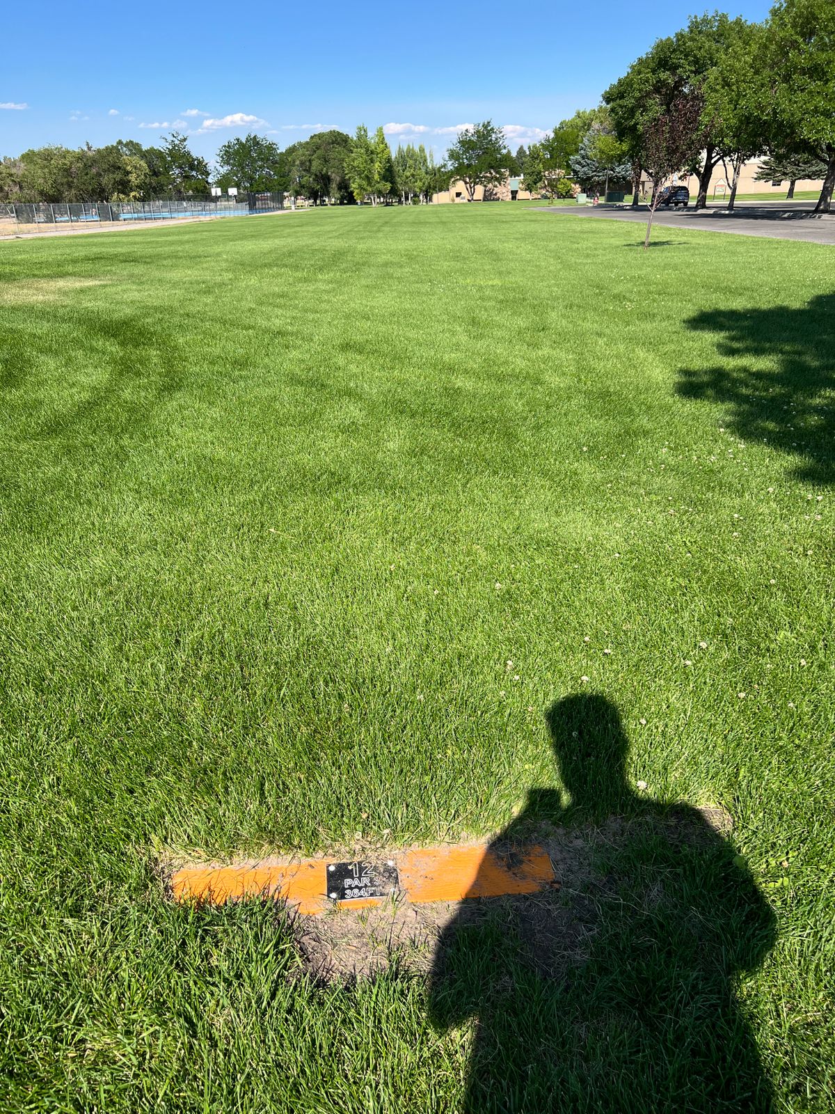 Hole 12 tee