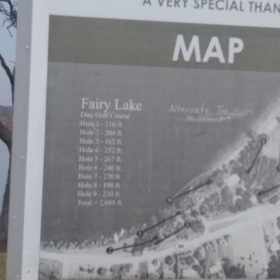 Fairy lake Sauk centre Minnesota.