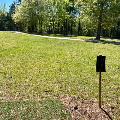 Hole 18 tee