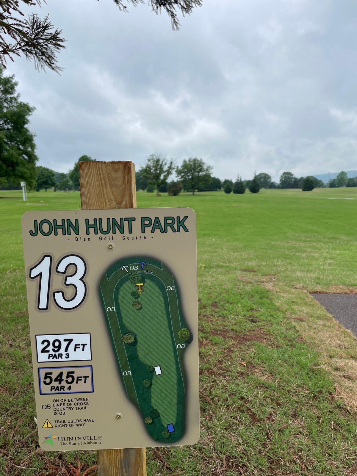 Hole 13 White Tee